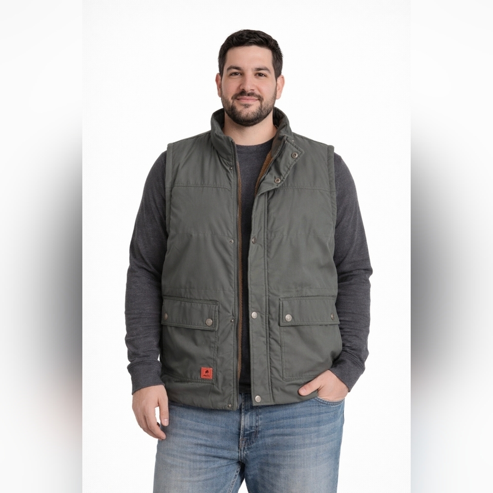 Cool Choice Authentic Outdoor Leisure Collection Fleece Fur Lined Vest  L (HL227